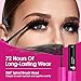 Lash Bond and Seal Waterproof for 72 Hours, 2-in-1 Lash Cluster Glue Long Lasting Lash Glue for Eyelash Clusters - 5ml+5ml