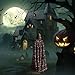 WZYCWB Fashion character pattern Halloween hooded cape suitable for party carnival role-playing costumes