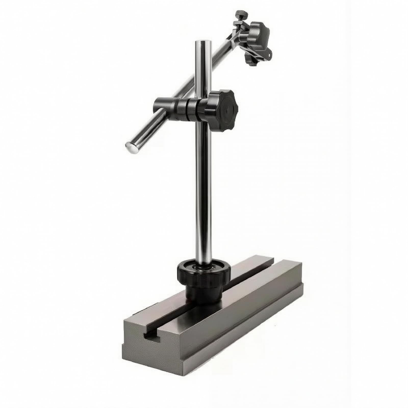 Qianly Comparador Centesimal Flexible | Ajustable, Soporte Comparador Carátula, Universal, para Inspección, Taller, Mecánicos, Torneros