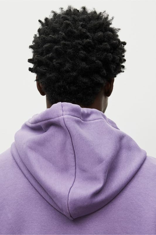 Image of Casual Fleece Hoodie Sweatshirt Solid Hooded Collar Drawstring Long Sleeve Pullover for Men & Women