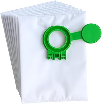 10 Pack - Vacuum Cleaner Bags Compatible with Sebo Vacuum Bags Airbelt D1 D4 Canister Vacuum Cleaner Replacement Dust Bags for Canister Vacuum, Home Cleaning and Hardwood Floor Vacuum Use.