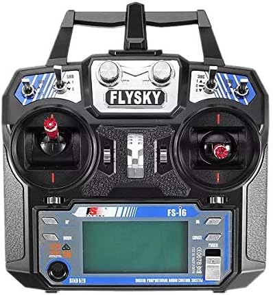 FlySky FS-i6 2.4G 6CH AFHDS RC Radion Transmitter With FS-iA6B Receiver for RC FPV Drone - Mode 2 (Left Hand Throttle)