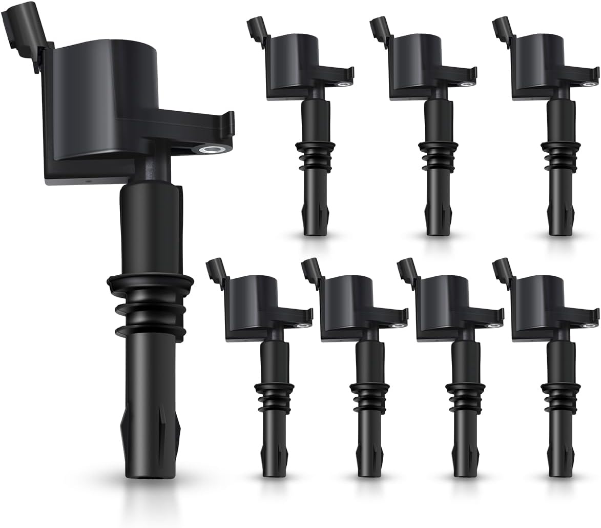 MAS Ignition Coils Compatible with Ford Lincoln Mercury V8 V10 4.6L 5.4L 6.8L 2005-2008 Replacement for DG511 C1541 FD508(Pack of 8)