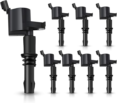 MAS Juego de 8 bobinas de encendido compatibles con Ford Expedition Explorer F150 F250 F350 Super Duty Lincoln Navigator Mark LT Mercury Reemplazo