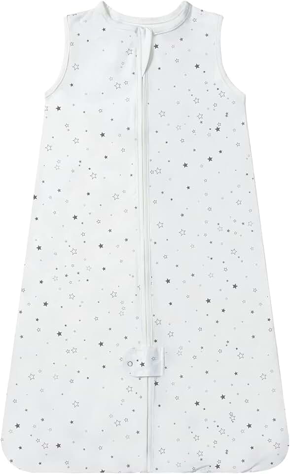 TotAha Toddler Sleep Sack 1.0 TOG, Soft Quilted Wearable Blanket Baby Sleeping Bag with 2-Way Safe Zippers for All Seasons