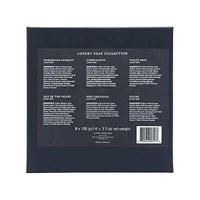 Floris London Luxury Soap Collection, 6 Count