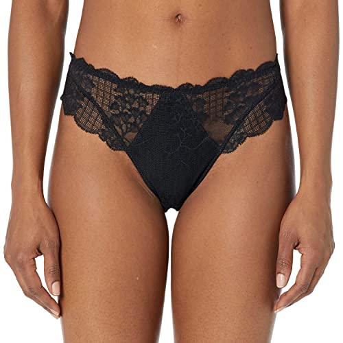 Slip brésilien en dentelle noire Simone Pérèle sous vos tenues ajustées