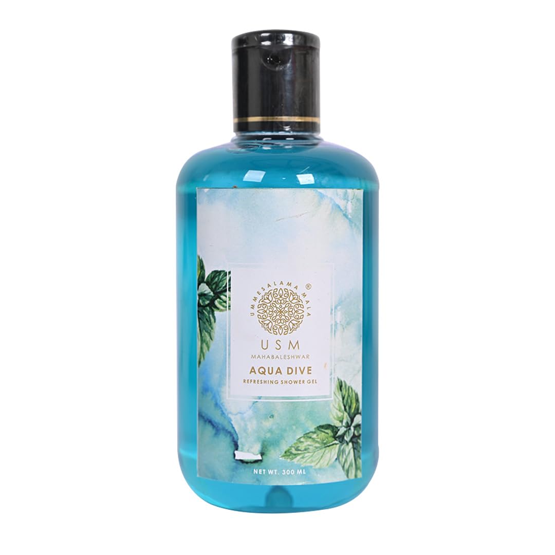 Aqua Dive Shower gel 300ml Deep Cleansing Body Wash for Women and Men