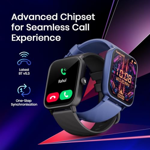 Fastrack Limitless Glide Smart Watch, Advanced UltraVU HD Display, SingleSync BT Calling, Advance Chipset, 85+ Sports Modes & Smartwatch Faces, AI... - Image 3