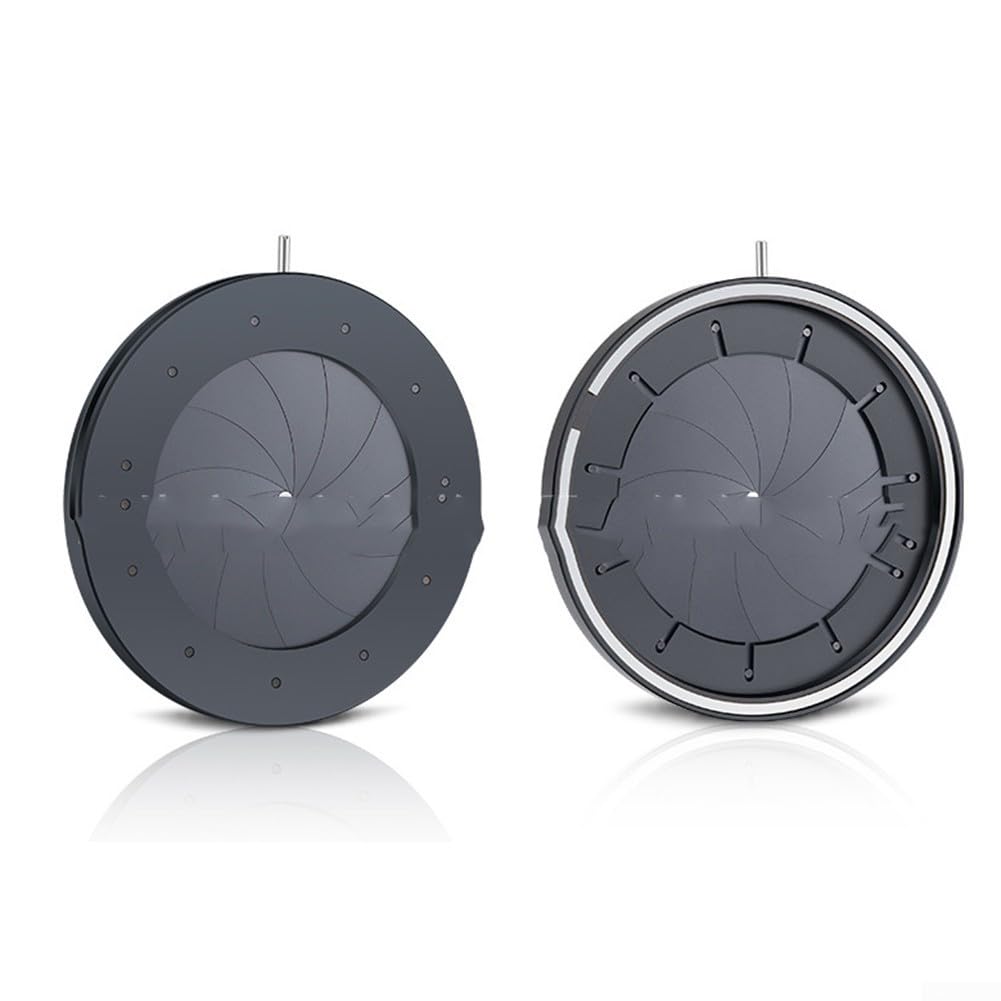 Diaphragme Iris mécanique haute performance pour microscopes et caméras à portée réglable