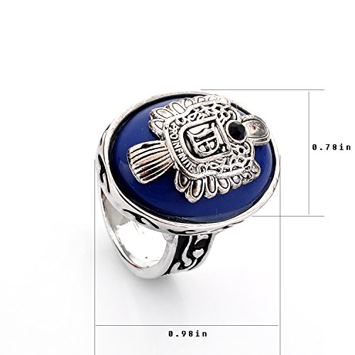 LUREME® Daylight Walking Signet Damon's Ring for Fans(04001478)2