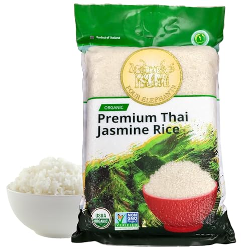 Four Elephants Organic Thai Hom Mali Jasmine Rice