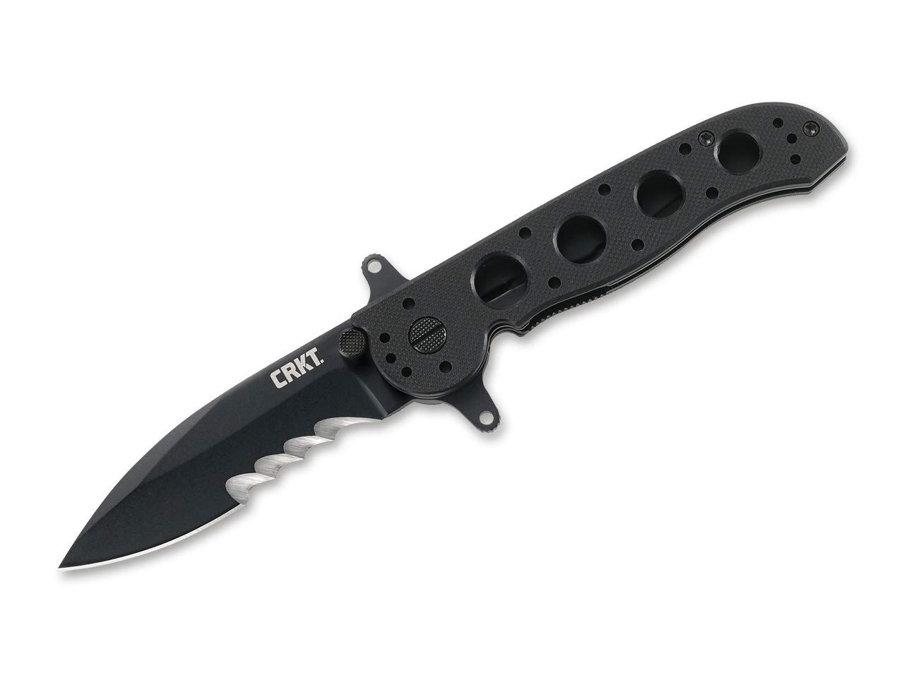 CRKT Unisex – nóż kieszonkowy M21-12SFG dla dorosłych, czarny, 19 cm