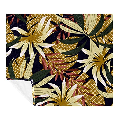 Couverture douce en microfibre tropicale pour canapé et lit 150x200cm - 2