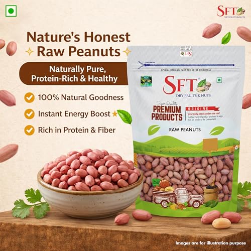 Image of SFT Raw Peanuts, Pink, 1kg