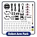 ACEBOTT Robot Arm Expansion Pack Smart Car Starter Kit, Robotics Kit for Kids Ages 8-12 12-16, STEM Toys Coding Robot Kit for Teens & Adults(QD007)