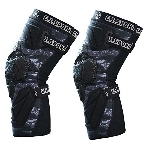 GI Sportz Race 2.0 Knee Pads Black (Small)