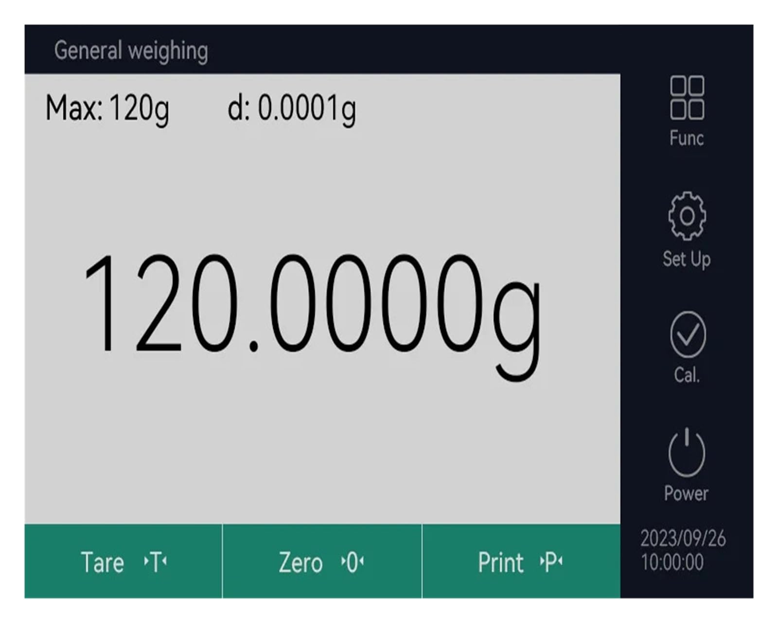 0,0001g cyfrowa waga laboratoryjna 0,1 mg precyzyjna waga analityczna ekran dotykowy waga laboratoryjna RS232C Wiele funkcji(FA2204XC)