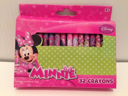 Disney Minnie Mouse 32 Crayon Set