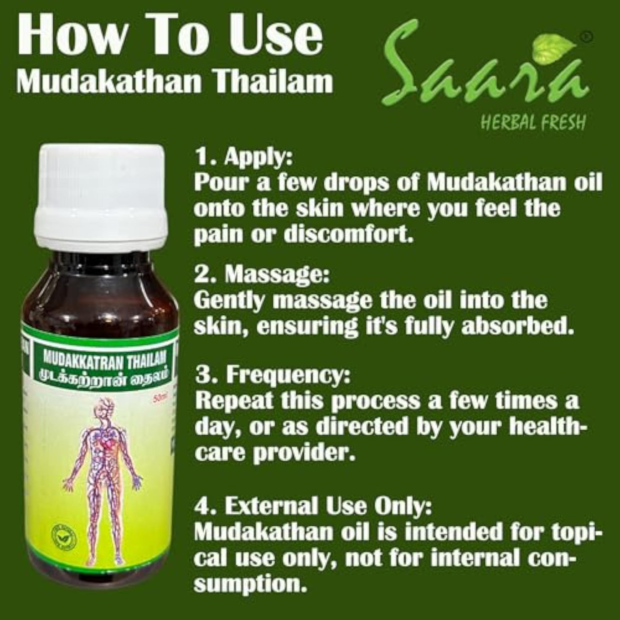 Mudakathan Thailam, 1000ML