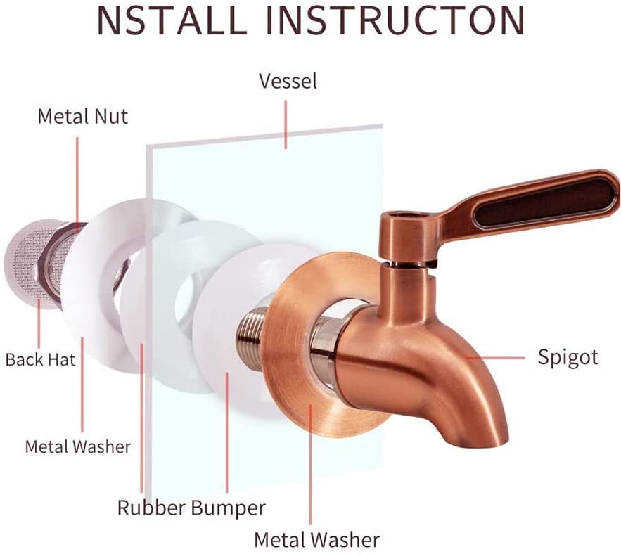Snapklik.com : Hgzaccompany Stainless Steel Replacement Spigot For ...
