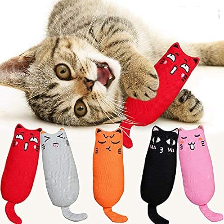 red cat toy