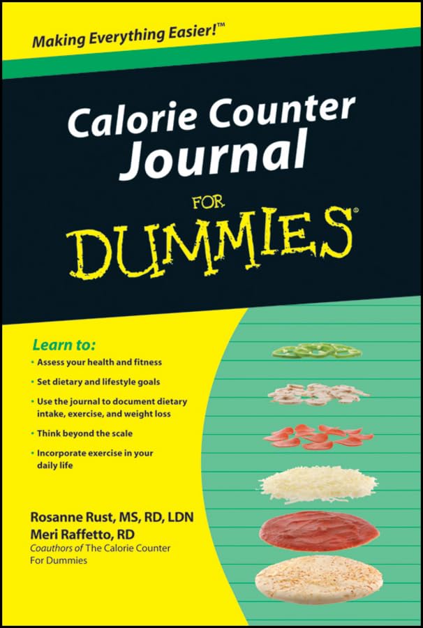 Calorie Counter Journal For Dummies