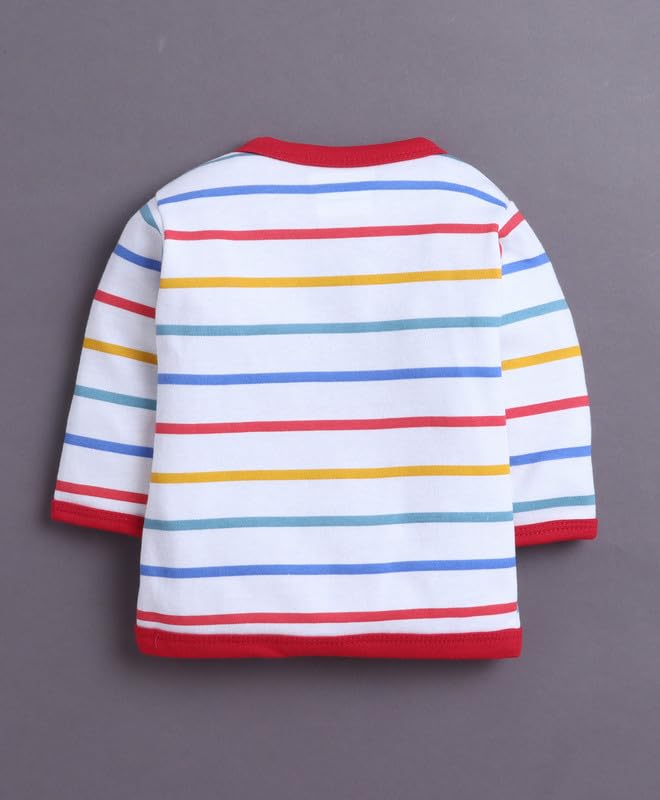 Image of BUMZEE Boys Regular Fit Full Sleeves Round Neck Cotton Jablas,Pack of 3