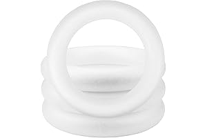 Pack of 3 Stunning DIY Wreath Forms for Timeless Creations (12 Inches Each)