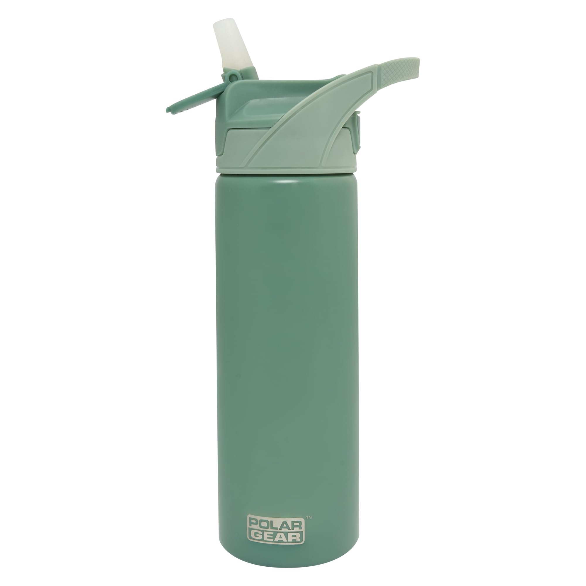 Polar Gear 575ml Stainless Steel Water Bottle with Straw, Double Wall Insulated Water Bottle With Straw