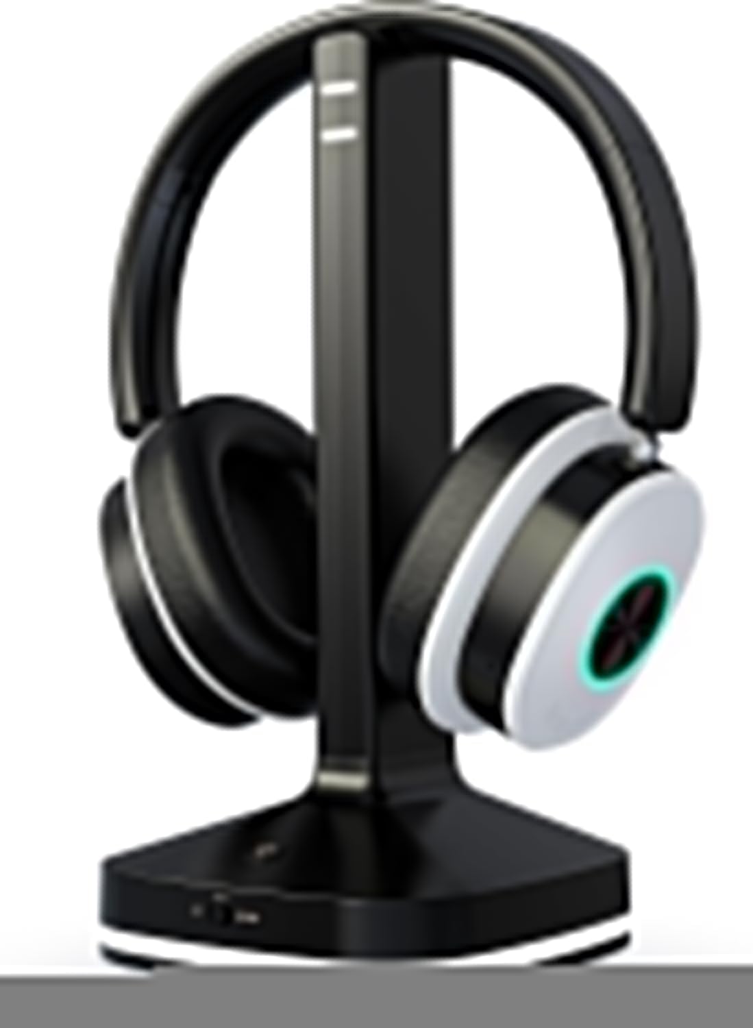 Earbay Auriculares inalámbricos para TV, Bluetooth 5.4 Over-Ear TV Headphones con transmisor y estación de carga para personas mayores, ubicación cero de audio, 3 modos de audio personalizados, regalo