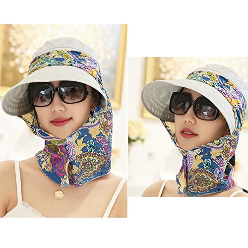 Gorro plegable multifuncional con protección UV para mujer miniatura 2