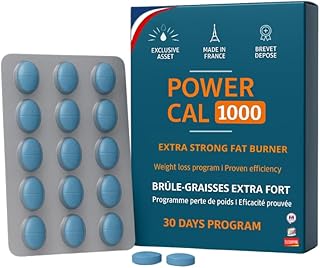 venteo - Programme puissance 1000 Brûleur de Graisses | Complément Alimentaire Naturel à Base de Plantes, Algues et Ferments Lactiques | Amincissant extra fort | Programme 30 Jours Made in France