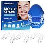 EVSEMO Anti Grinding Guard for Clenching Teeth at Night, Mouth Guard for Grinding Teeth at Night, Teeth Grinding Mouthguards for Sleeping, Comfortable Grinding Guard for Adults