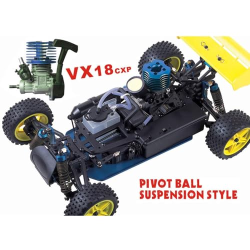 Bingxmf B9996 1/10 Nitro Rc Car For Adult 75Cc Oil-Powered Two Speed Rc Crawler Truck, 4Wd Off Road Buggy Nitro Gas Power Remote Control Car Hobby Toys thumb #2