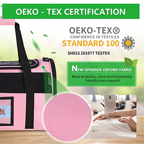 SECLATO transportadora extra grande para animais de estimação 20 lbs +, transportadoras para gatos c