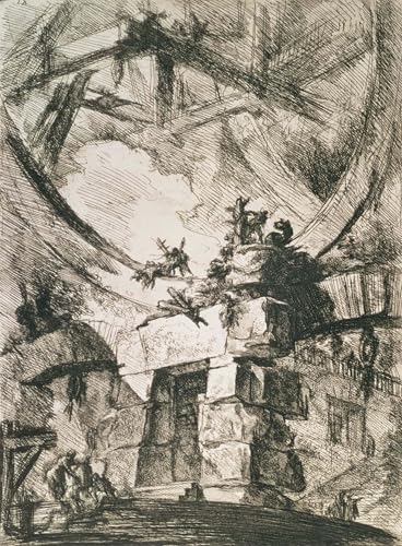 Tableaux Graffiti Art Mural Piranesi Carceri D'invenzione 60x90cm