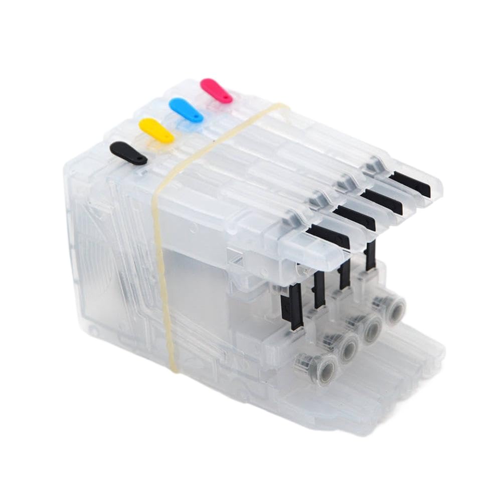 Cartuccia d'inchiostro di ricarica LC75 confezione da 4 compatibile con i materiali di consumo della stampante MFC-J280W MFC-J425W MFC-J430W MFC-J435W MFC-J5910 MFC-J625 MFC-J6510 MFC-J6710 MFC-J6910