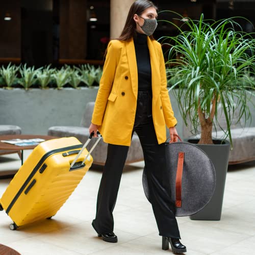 Hat Box,Hat Storage Box,Stackable Round Brim Hats Organizer Bag Container For Closet,Travel Hat Boxes For Women&Men,Collapsible Cowboy Hat Organizer,Stuffed Animal Toy Storage,Foldable Round Travel Cap Boxes With Dustproof Lid #TOP6