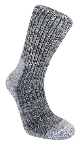 Bridgedale Men's MerinoFusion Trekker Socks, Grey, Large