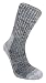 Bridgedale Men's MerinoFusion Trekker Socks, Grey, Large