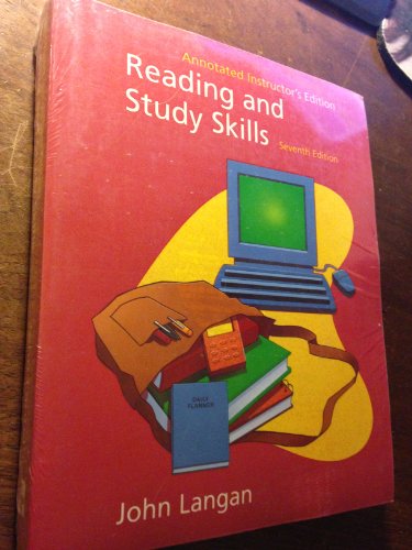 Reading and Study Skills (Langan Series) 0072503246 Book Cover