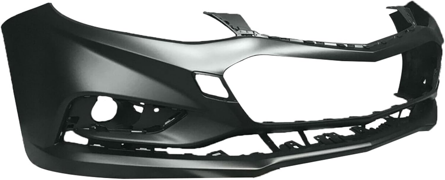 Front Bumper Cover Replacement for Cruze LS L LT Premier LTZ Sedan 4-Door 2016 2017 2018, Black
