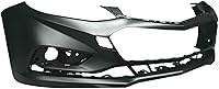 Vista 3 de Cubierta de parachoques delantero de repuesto para Cruze LS L LT Premier LTZ Sedan 4 puertas 2016 2017 2018, negro