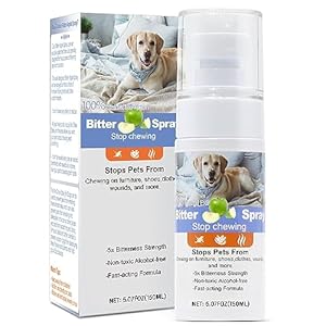 JAMBOS Effectively | Bitter Apple Spray for Dogs to Stop Chewing, NO Chew Spray for Dogs Protect The Safety of Furniture and Your Belongings, Prevent Licking Injuries