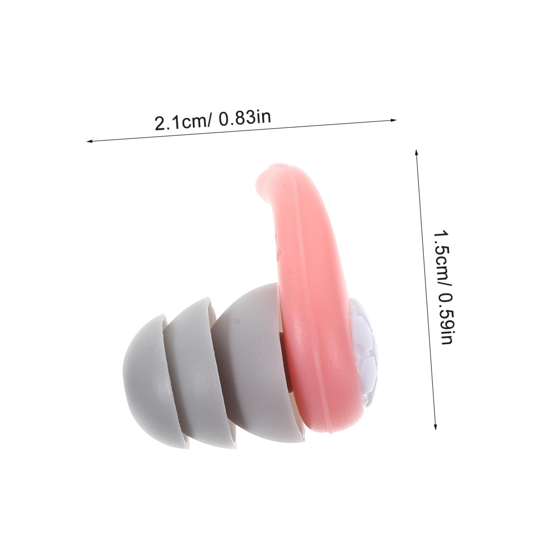 Balacoo Flexible Swimming Earplugs Silicone for Women Men Adults Noise Reduction Waterproof for Pool Bath Shower