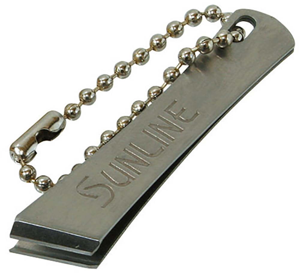 Sunline Line Cutter, Angled Blade, Stainless Steel