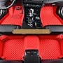 Yaruicar Fit for BMW 3 Series 335 340 330i 335i 340i 2006-2022 Car Floor Mats Custom Making Front ? Rear Full Coverage Non-Slip Leather Floor Liners (Red,3 Series Coupe 1990-2007)