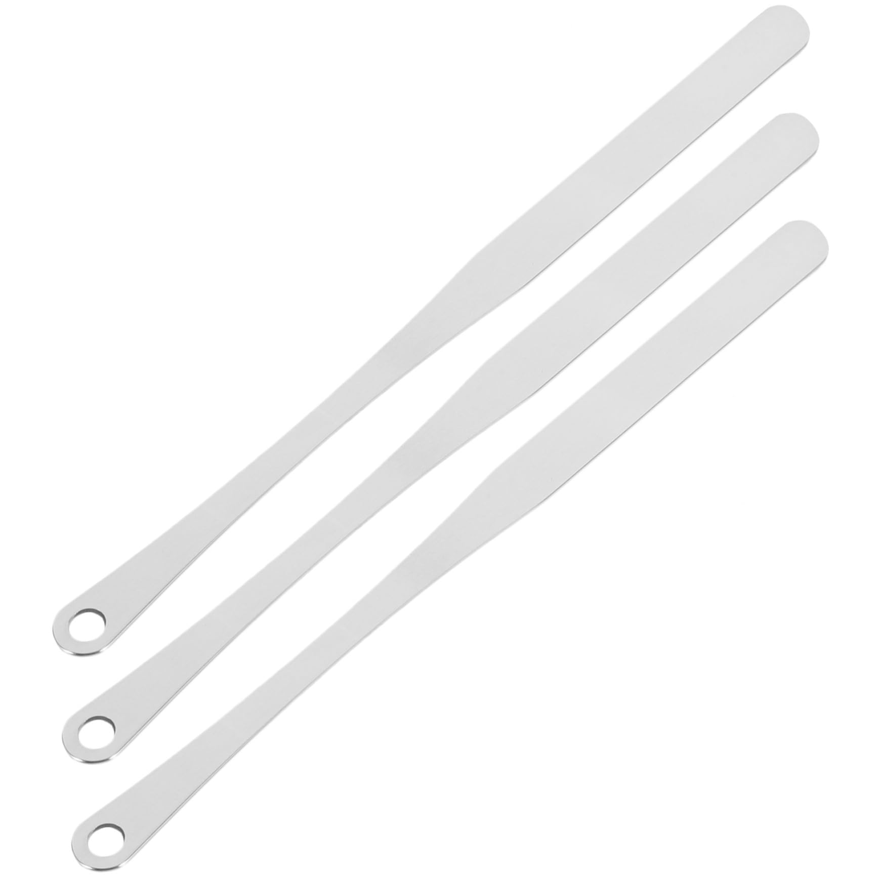 Gogogmee Makeup Palette Stick Metal Mixing Tool Smooth Surface Easy to Clean Hold