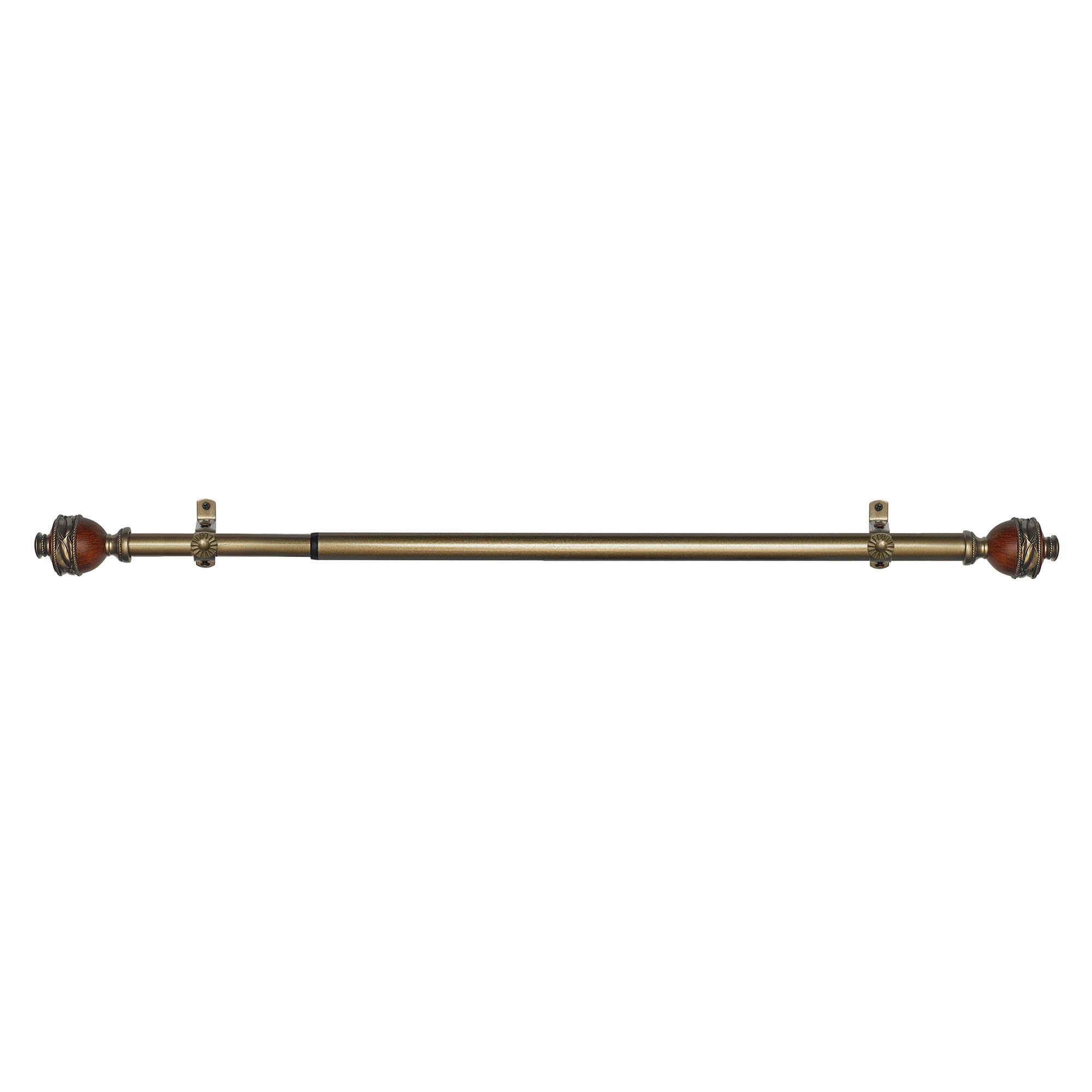 Achim Home Furnishings Camino Ava Window Rod and Finial, 28 to 48-inch